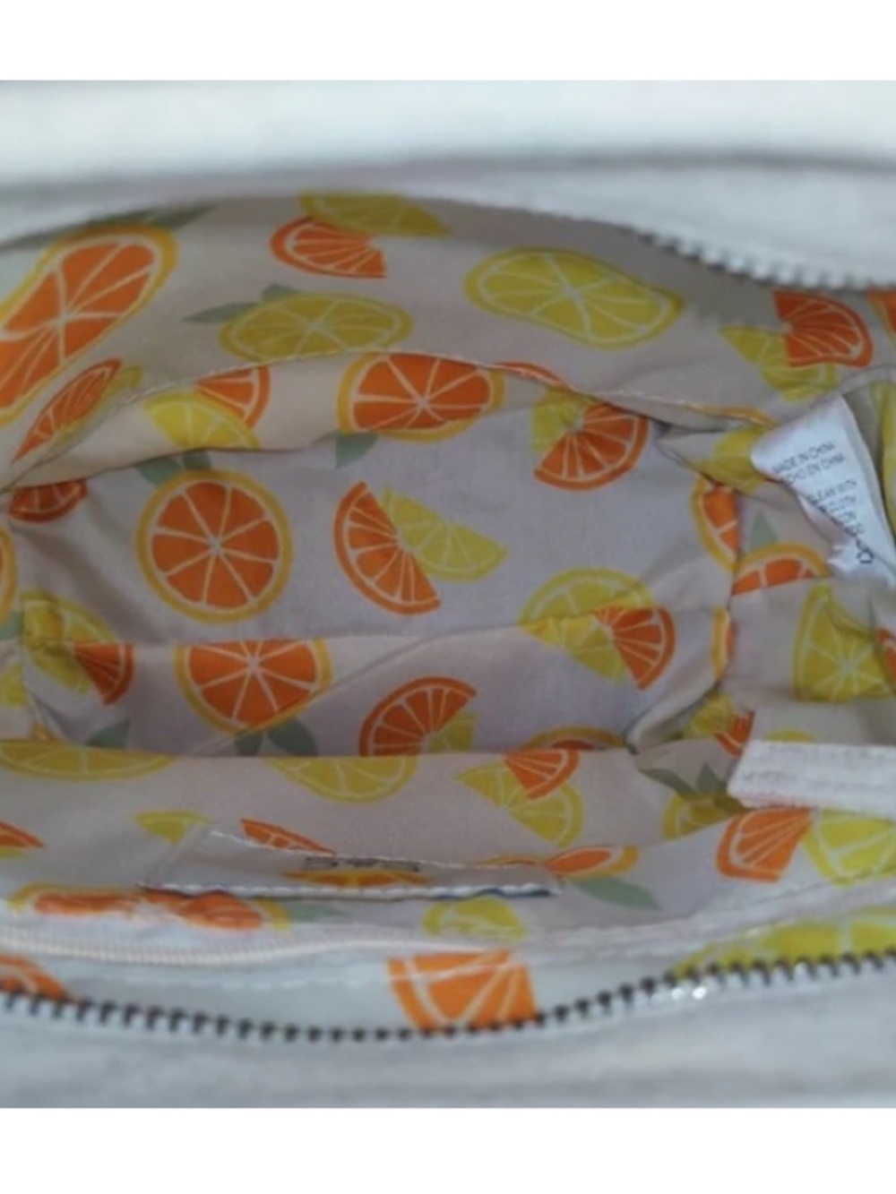 C&C California NWOT Aperol "Spritz" Tote Bag With Orange Slice Charm Pouch Viral - Picture 6 of 10